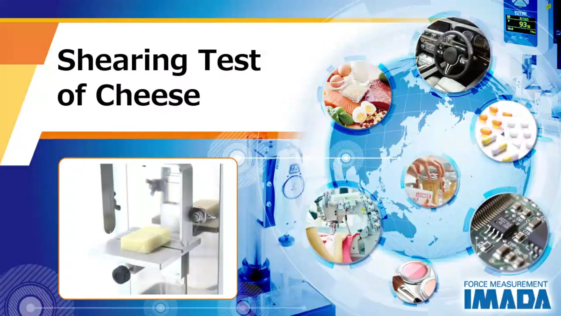 Shearing Test of Cheese